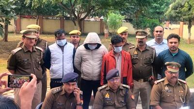 Police on Monday arrested four people, including a woman, for allegedly smuggling drugs into educational and corporate hubs in Noida and Greater Noida after disguising the contraband consignments as e-commerce packages. Police on Monday arrested four people, including a woman, for allegedly smuggling drugs into educational and corporate hubs in Noida and Greater Noida after disguising the contraband consignments as e-commerce packages.