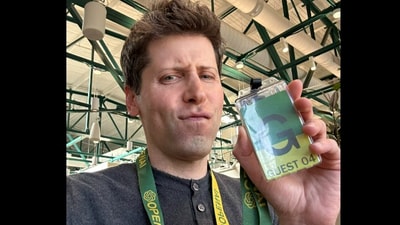 Snapshot of Sam Altman at OpenAI office. (X/@sama) Snapshot of Sam Altman at OpenAI office. (X/@sama)