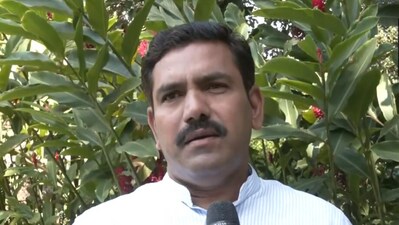 Former Karnataka chief minister BS Yediyurappa's son B Y Vijayendra. (ANI) Former Karnataka chief minister BS Yediyurappa's son B Y Vijayendra. (ANI)