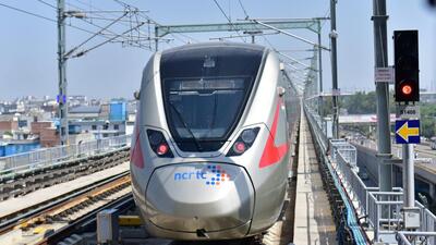 The RRTS project is an ambitious venture involving semi-high-speed rail corridors that will connect Delhi to three cities (HT FILE PHOTO/SAKIB ALI) The RRTS project is an ambitious venture involving semi-high-speed rail corridors that will connect Delhi to three cities (HT FILE PHOTO/SAKIB ALI)