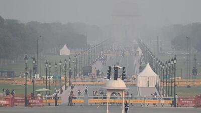 The city woke up to with shallow fog in the morning with general visibility of 1000m at 8am. (HT Photo) The city woke up to with shallow fog in the morning with general visibility of 1000m at 8am. (HT Photo)