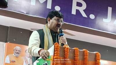 UP BJP secretary (organisation) Dharampal Singh (HT Photo) UP BJP secretary (organisation) Dharampal Singh (HT Photo)