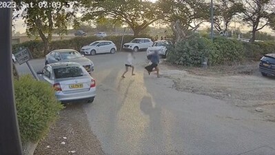 The video shows people running from Hamas gunmen as they tried to escape a festival near the border on Oct. 7 that turned into a massacre.