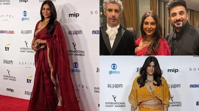 Shefali Shah and Ektaa Kapoor at International Emmy Awards.