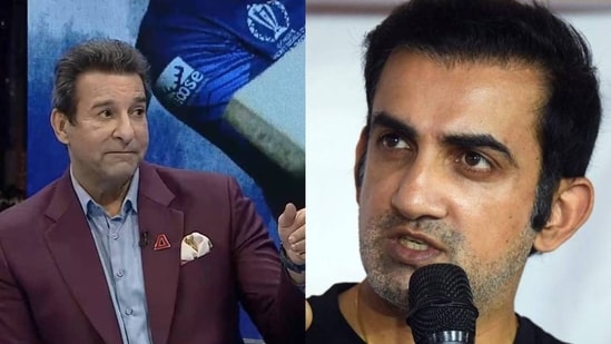 Wasim Akram and Gautam Gambhir did not like Suryakumar Yadav being demoted to No. 7 in World Cup final