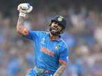 Virat Kohli accumulated 765 runs in 11 innings in the World Cup Virat Kohli accumulated 765 runs in 11 innings in the World Cup