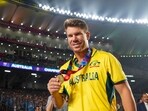 Ahmedabad: Australia's David Warner during the award ceremony after Australia won the ICC Cricket World Cup 2023 over India, at the Narendra Modi Stadium, in Ahmedabad Ahmedabad: Australia's David Warner during the award ceremony after Australia won the ICC Cricket World Cup 2023 over India, at the Narendra Modi Stadium, in Ahmedabad