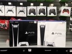Inside a GameStop store Sony PS5 gaming consoles are pictured in the Manhattan borough of New York City, New York, U.S., November 12, 2020. REUTERS/Carlo Allegri/File Photo