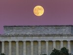 The full moon, also called the Beaver Moon (File Photo/AP). The full moon, also called the Beaver Moon (File Photo/AP).