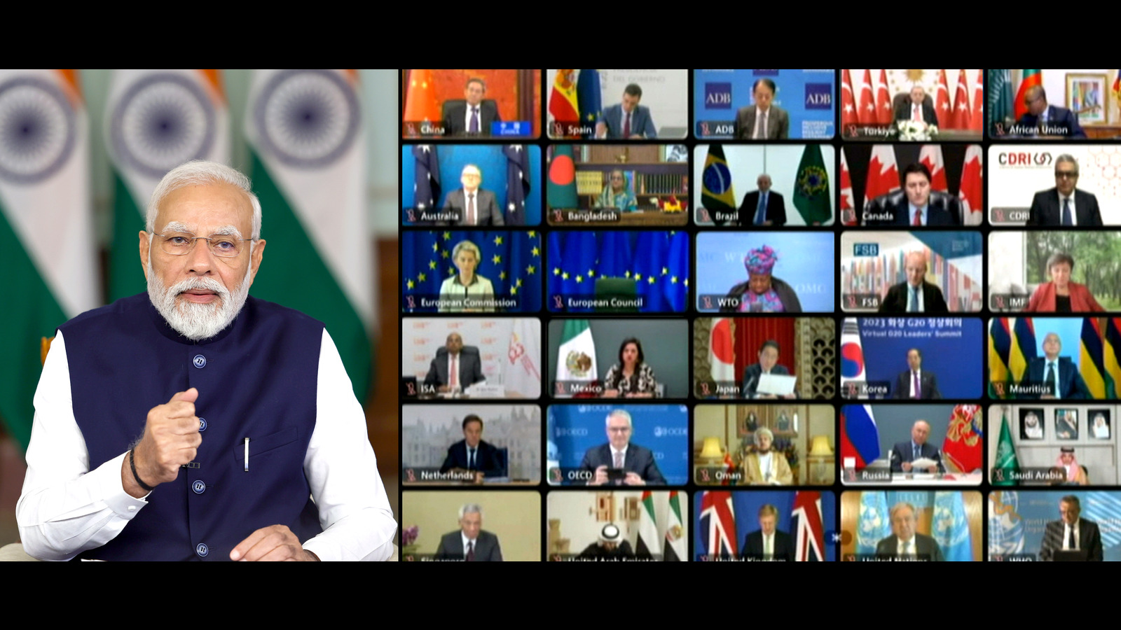 Israel war should not escalate: Modi at G20 - Vimarsana News