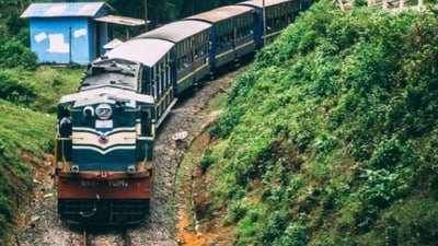Nilgiri Mountain Railway: It stretches from Mettupalayam to Ooty in Tamil Nadu. Built-in 1908, the train passes through 16 tunnels and across 250 bridges in the Nilgiri mountain ranges. (File) (Instagram/@brav0juliett)