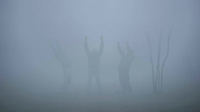 The maximum temperature in Srinagar, the summer capital of Jammu and Kashmir, was recorded at 16 degrees Celsius on Monday, with clouds hanging over the city. (AP) The maximum temperature in Srinagar, the summer capital of Jammu and Kashmir, was recorded at 16 degrees Celsius on Monday, with clouds hanging over the city. (AP)