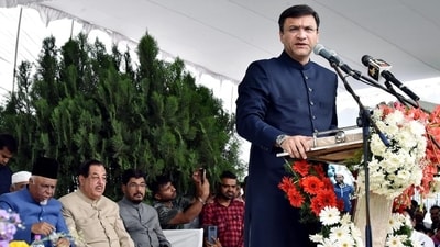 All India Majlis-e-Ittehadul Muslimeen (AIMIM) leader Akbaruddin Owaisi. (ANI)