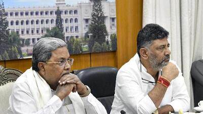 Deputy chief minister DK Shivakumar has signed a letter written by Vokkaliga leaders from the Bharatiya Janata Party and Janata Dal (Secular) urging the Siddaramaiah government to reject the caste survey report. (PTI) Deputy chief minister DK Shivakumar has signed a letter written by Vokkaliga leaders from the Bharatiya Janata Party and Janata Dal (Secular) urging the Siddaramaiah government to reject the caste survey report. (PTI)