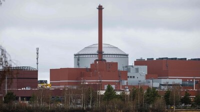 Finland's Olkiluoto 3 nuclear reactor, the largest in Europe, resumed production on Wednesday (AFP)