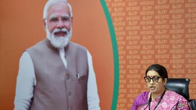 Irani was speaking on her new weekly radio show on public broadcaster, Akashwani. (PTI photo) Irani was speaking on her new weekly radio show on public broadcaster, Akashwani. (PTI photo)