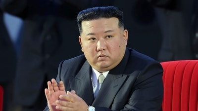 North Korea leader Kim Jong Un is seen. (AP) North Korea leader Kim Jong Un is seen. (AP)