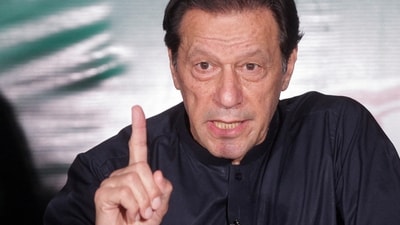 Pakistan's former prime minister Imran Khan (Reuters)