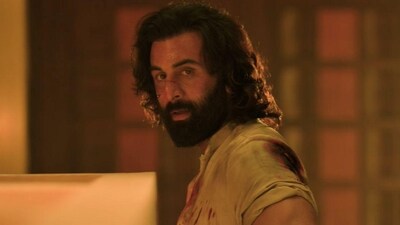 Ranbir Kapoor in a still from his upcoming film, Animal.