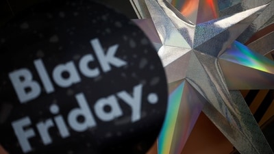 A Black Friday sale sign is seen on a shop window in Nantes, France, November 21, 2023. REUTERS/Stephane Mahe (REUTERS)