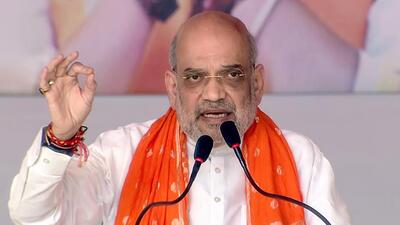 Union home minister Amit Shah. (ANI) Union home minister Amit Shah. (ANI)