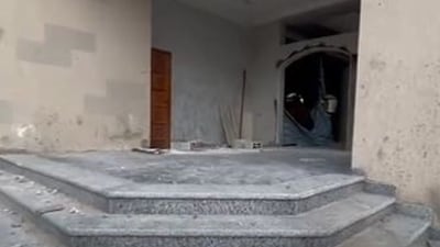 Israel Defense Forces shared a video and claimed this mosque was used as Hamas weapon laboratory.