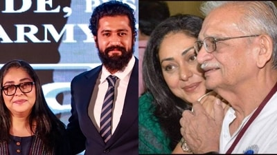 Vicky Kaushal spoke about Gulzar and Meghna Gulzar. Vicky Kaushal spoke about Gulzar and Meghna Gulzar.