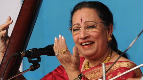 Begum Parveen Sultana will be one of the performers at the programme. (HT PHOTO)