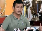 Former India football captain Bhaichung Bhutia 