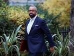 British Home Secretary James Cleverly.