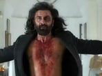 Ranbir Kapoor in Animal (L); a still from Kabhi Khushi Kabhie Gham. Ranbir Kapoor in Animal (L); a still from Kabhi Khushi Kabhie Gham.