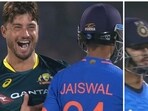 Stoinis mocked youngster Jaiswal for his run-out mistake during the 1st T20I