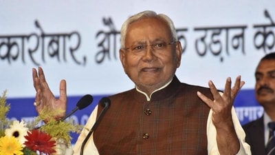 Bihar chief minister Nitish Kumar. (HT photo)