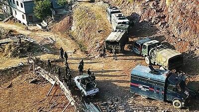 Experts say a “dual and sinister game-plan of Pakistan, to target minorities in the hills of Jammu, akin to what was attempted in 1990s, to trigger their silent migration and compel security forces to thin their presence in Kashmir and move into Jammu, plays a role in aiding terrorism (HT File Photo)
