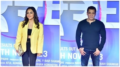 The who's who of Bollywood turned up for Farrey screening, including Gauri Khan and Salman Khan. The who's who of Bollywood turned up for Farrey screening, including Gauri Khan and Salman Khan.