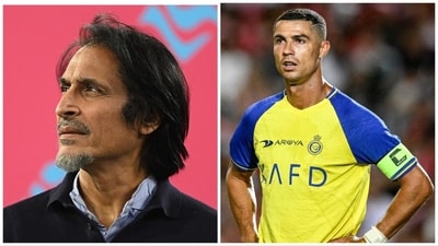 Ramiz Raja was trolled by netizens over his 'NASA scientists' remark about Ronaldo (Getty Images-AFP) Ramiz Raja was trolled by netizens over his 'NASA scientists' remark about Ronaldo (Getty Images-AFP)