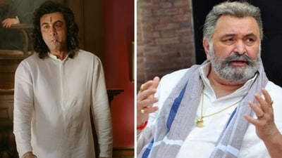 Ranbir Kapoor says his Animal role reminded him of Rishi Kapoor Ranbir Kapoor says his Animal role reminded him of Rishi Kapoor