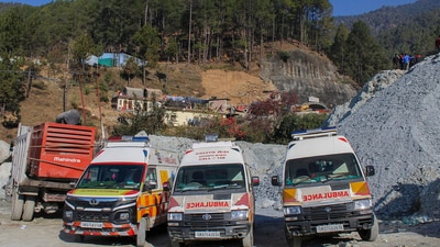 Uttarakhand tunnel rescue operation is likely to be wrapped up in a few more hours. (PTI) Uttarakhand tunnel rescue operation is likely to be wrapped up in a few more hours. (PTI)