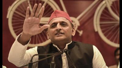 Samajwadi Party president Akhilesh Yadav claimed that it was only the SP that could defeat the saffron party in the state. (File Photo) Samajwadi Party president Akhilesh Yadav claimed that it was only the SP that could defeat the saffron party in the state. (File Photo)