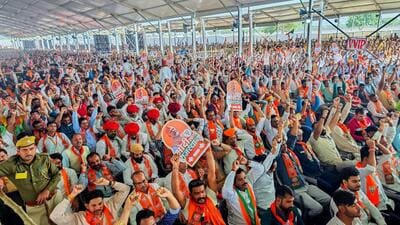 The BJP is not leaving things to Congress’s factionalism alone. (PTI) The BJP is not leaving things to Congress’s factionalism alone. (PTI)