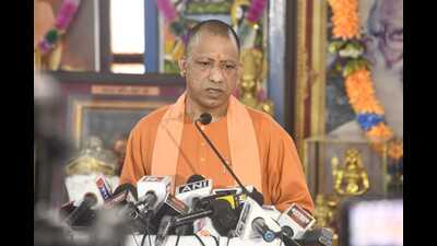 The UP CM again targeted the Congress government over appeasement politics. (HT file) The UP CM again targeted the Congress government over appeasement politics. (HT file)