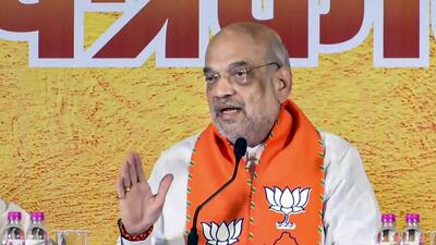 Union home minister Amit Shah. (PTI) Union home minister Amit Shah. (PTI)