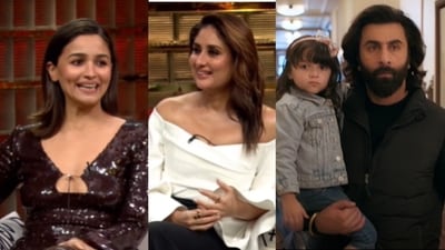 Alia Bhatt and Kareena Kapoor talked about Ranbir Kapoor's Animal. Alia Bhatt and Kareena Kapoor talked about Ranbir Kapoor's Animal.