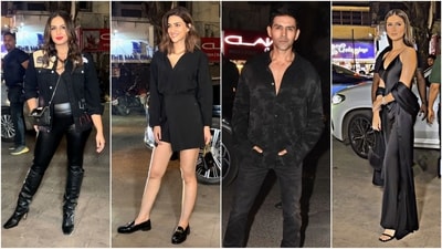 From Tara Sutaria to Kriti Sanon, who wore what to Kartik Aaryan's birthday bash (HT Photo/VarinderChawla) From Tara Sutaria to Kriti Sanon, who wore what to Kartik Aaryan's birthday bash (HT Photo/VarinderChawla)