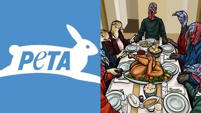 PETA's petty mockery or just a social message? (X/PETA) PETA's petty mockery or just a social message? (X/PETA)