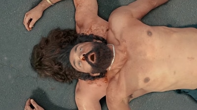 Animal trailer: Bobby Deol and Ranbir Kapoor in a still from their upcoming film. Animal trailer: Bobby Deol and Ranbir Kapoor in a still from their upcoming film.