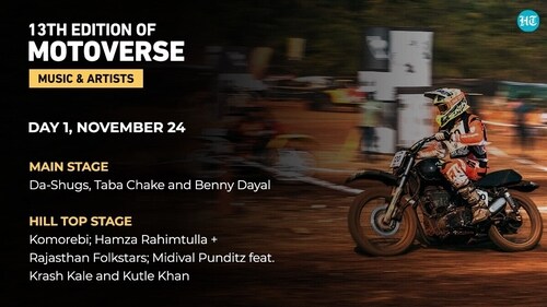 The Day 1 of the event will feature performances by Da-Shugs, Taba Chake, and more. (HT Photo) The Day 1 of the event will feature performances by Da-Shugs, Taba Chake, and more. (HT Photo)