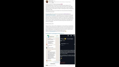 Screengrab of the post shared on LinkedIn. (LinkedIn/@thedikshagupta) Screengrab of the post shared on LinkedIn. (LinkedIn/@thedikshagupta)