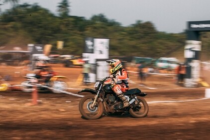 Motoverse's MotoThrill is the hub of diverse motorcycling experiences, featuring racing, skill development, and off-roading, alongside art, shopping, and galleries. (Royal Enfield Motoverse) Motoverse's MotoThrill is the hub of diverse motorcycling experiences, featuring racing, skill development, and off-roading, alongside art, shopping, and galleries. (Royal Enfield Motoverse)