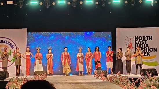 North East India Fashion Week showcases top designers and local artisans (Twitter/@bjp_bikash_db)